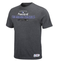 MLB Colorado Rockies Property of Short Sleeve Basic Crew Neck Tee Men's MLB Colorado Rockies Property of Short Sleeve Basic Crew Neck Tee Men's