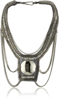Fiona Paxton Tribal Goddess Chelsea Single Dome and Chain Necklace Fiona Paxton Tribal Goddess Chelsea Single Dome and Chain Necklace