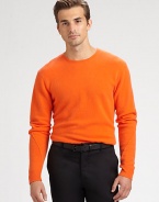Luxuriously jersey-knit from soft cashmere yarns, a handsome sweater epitomizes modern polish in a trim, streamlined silhouette.CrewneckCashmereDry cleanImported