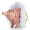 With its removable tutu and festive color palette, the Patience Brewster Tutu Pig Bank is a unique gift.