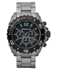 A handsome sport watch from Michael Kors built with tough titanium for long-lasting style. A handsome sport watch from Michael Kors built with tough titanium for long-lasting style.