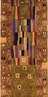 Area Rug 2x14 Runner Contemporary Multi Color Color - Momeni New Wave Rug from RugPal Area Rug 2x14 Runner Contemporary Multi Color Color - Momeni New Wave Rug from RugPal