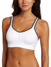 Champion Women's Shape Too Bra, WQL White/Medium Gray, 36D Champion Women's Shape Too Bra, WQL White/Medium Gray, 36D