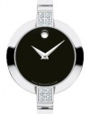 Movado Women's 605855 Bela Diamond Accented Swiss Quartz Bangle Bracelet Watch