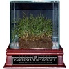 New York Yankees Authentic Yankee Stadium Freeze Dried Grass Sod W/ Glass Display Case