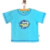 Tangerine Tree Little Boys Size 7 Aqua Blue Shark Tee Shirt