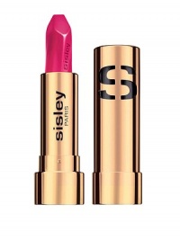 Soft and fine-textured, this comfortable, high-coverage lipstick protects your lips all day long. Loaded with skin care benefits for long-lasting hydration and protection. Its glide-on, satiny texture does not bleed, offering clean, precise definition thanks to its bevelled, spiral shape. 