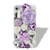 Nova Case 3D Bling Crystal iPhone Case for AT&T Verizon Sprint Apple iPhone 4/4S Purple Fairy Tale - Light Purple