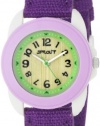 Sprout Unisex ST1011LVIVPR Eco-Friendly Corn Resin and Purple Organic Cotton Strap Watch