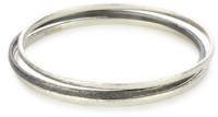 GURHAN Skittle Set Of 3 Light and Darkened Silver Bangle Bracelet GURHAN Skittle Set Of 3 Light and Darkened Silver Bangle Bracelet
