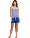 Nautica Sleepwear Women's Strappy Tank Pajama Set