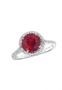 Effy Jewlery Gemma Ruby and Diamond Ring, 2.76 TCW Ring size 7 Effy Jewlery Gemma Ruby and Diamond Ring, 2.76 TCW Ring size 7