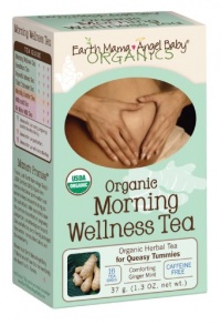 Earth Mama Angel Baby Organic Morning Wellness Tea, 16 Teabags/Box (Pack of 3) Earth Mama Angel Baby Organic Morning Wellness Tea, 16 Teabags/Box (Pack of 3)