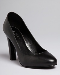 Perfect for work or afterward, these Lauren Ralph Lauren platform pumps have style that will stand the test of time. Perfect for work or afterward, these Lauren Ralph Lauren platform pumps have style that will stand the test of time.