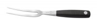 Mercer Cutlery Genesis 6 Forged Carving Fork, Steel/Black Mercer Cutlery Genesis 6 Forged Carving Fork, Steel/Black