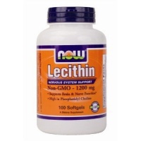 Now Foods Lecithin 1200mg, Soft-gels, 100-Count Now Foods Lecithin 1200mg, Soft-gels, 100-Count
