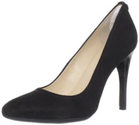 Calvin Klein Women's Whinnie Shimmer Suede Pump,Black,7.5 M US Calvin Klein Women's Whinnie Shimmer Suede Pump,Black,7.5 M US