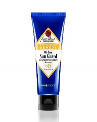 Unique, vitamin-enriched, oil-free lotion offers superior broad-spectrum protection and absorbs quickly with no greasy or heavy residue. Formulated for extreme conditions, Sun Guard forms a barrier of protection and stays on during intense physical activity. Won't run or drip into eyes. Unique, vitamin-enriched, oil-free lotion offers superior broad-spectrum protection and absorbs quickly with no greasy or heavy residue. Formulated for extreme conditions, Sun Guard forms a barrier of protection and stays on during intense physical activity. Won't run or drip into eyes.