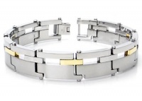 Dolan Bullock MELBOURNE Steel & 18K Gold Bracelet Dolan Bullock MELBOURNE Steel & 18K Gold Bracelet