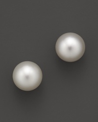 Cultured white South Sea pearls make a timeless statement on simply glamorous studs. From Tara Pearls. Cultured white South Sea pearls make a timeless statement on simply glamorous studs. From Tara Pearls.