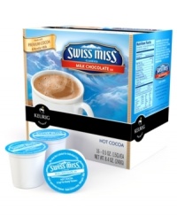 Hot chocolate on demand! Simply pop in a pod and give your tastebuds something to talk about with this intensely rich and deep milk chocolate blend. This Swiss Miss® treat is made at a real dairy with milk from local farms to create the perfect cocoa. Hot chocolate on demand! Simply pop in a pod and give your tastebuds something to talk about with this intensely rich and deep milk chocolate blend. This Swiss Miss® treat is made at a real dairy with milk from local farms to create the perfect cocoa.