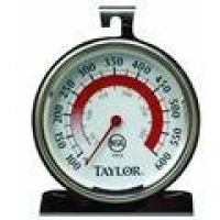 Taylor 5932 Oven Thermometer, Dial, 200 - 500 degree, Stainless, NSF Taylor 5932 Oven Thermometer, Dial, 200 - 500 degree, Stainless, NSF