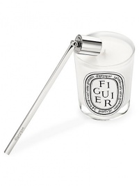 Snuff out candle flames safely with this unique pivoting stainless steel snuffer, reduce wick smoke and the splattering of wax. Snuff out candle flames safely with this unique pivoting stainless steel snuffer, reduce wick smoke and the splattering of wax.