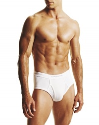 Calvin Klein Men's 3-Pack Briefs. Keyhole opening with logo waistband. Contains 3 briefs per pack. Calvin Klein Men's 3-Pack Briefs. Keyhole opening with logo waistband. Contains 3 briefs per pack.