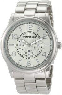 Vernier Women's VNR201 Round Silver-Tone Bracelet Quartz Watch Vernier Women's VNR201 Round Silver-Tone Bracelet Quartz Watch