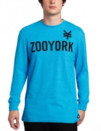 Zoo York Men's Airmesh Thermal Henley Shirt Zoo York Men's Airmesh Thermal Henley Shirt