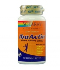 Solaray IbuActin -- 60 Vegetarian Capsules