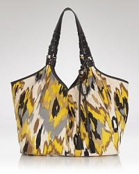Rafe New York hits print with this spacious hobo bag. Crafted from linen in a trend-right ikat motif, this is the bag we want on our arm all summer long. Rafe New York hits print with this spacious hobo bag. Crafted from linen in a trend-right ikat motif, this is the bag we want on our arm all summer long.