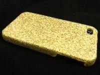 Gold Sparkles Case for Apple iPhone 4, 4S (AT&T, Verizon, Sprint) Gold Sparkles Case for Apple iPhone 4, 4S (AT&T, Verizon, Sprint)