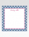 Fun and fabulous notepads are monogrammed for a personal touch. Perfect gift for the home or office 1 150-sheet pad 5 X 5 Made in USAFOR PERSONALIZATION Select a quantity, then scroll down and click on PERSONALIZE & ADD TO BAG to choose and preview your personalization options. Please allow 2 weeks for delivery.