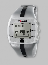 For anyone looking to keep their fitness training simple, this heart-rate monitor is a workout essential. The easy-to-use device automatically establishes your heart rate limit, then displays your target zone and provides audible alarms when your rate leaves that zone. OwnCal counts and displays calorie expenditure Automatically stores data every few seconds 1.16 oz. 5 X 4 X 3 Imported Model number: FT4 For anyone looking to keep their fitness training simple, this heart-rate monitor is a workout essential. The easy-to-use device automatically establishes your heart rate limit, then displays your target zone and provides audible alarms when your rate leaves that zone. OwnCal counts and displays calorie expenditure Automatically stores data every few seconds 1.16 oz. 5 X 4 X 3 Imported Model number: FT4