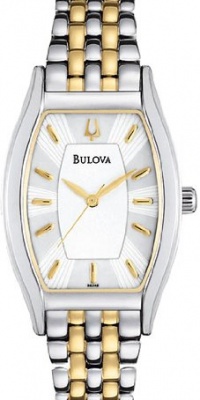 Bulova Women's 98L145 Classic Two-Tone Tonneau Watch