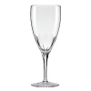 Camelia Court stemware by kate spade new york is rendered in beautifully cut European crystal in a classic silhouette with an etched petal design.
