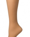 Hanes Silk Reflections Women's Silky Sheer Sandalfoot Kneehighs 6-Pack, Barely There, One Size