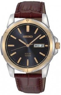 Seiko Men's SNE102 Functional Solar Watch