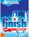 Finish Powder Dishwasher Detergent, Orange Fresh, 75 Ounces (Pack of 2)