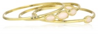 Kenneth Cole New York Modern Rose Bead Bangle Bracelet Set