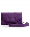 Every it-girl knows that an iPhone deserves some fab flair, and this sturdy leather wristlet wallet from Bodhi delivers. Perfectly protects your phone, while the unique design allows easy access to all buttons, controls, and ports without having to remove the case. Fits the iPhone 3G, 4 and 4S.