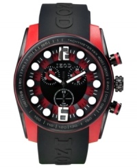 Grab athletic fashion with this sporty chronograph watch from Izod. Grab athletic fashion with this sporty chronograph watch from Izod.