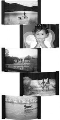 Malden 2056-50 Aero 4 by 6 5-Opening Wall Collage Frames
