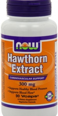 Now Foods Hawthorn Extractract 300mg, Veg-capsules, 90-Count Now Foods Hawthorn Extractract 300mg, Veg-capsules, 90-Count