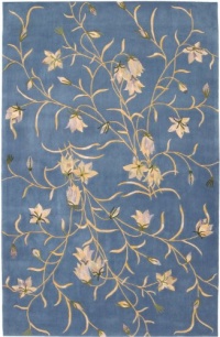 Nourison Rugs Julian Collection JL33 Light Blue Rectangle 5'3 x 8'3 Area Rug Nourison Rugs Julian Collection JL33 Light Blue Rectangle 5'3 x 8'3 Area Rug