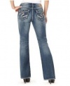 Silver Jeans Denim Womens Suki Surplus Plus Size Indigo W9517SJB241