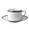 Bernardaud Athena Platinum Navy Tea Saucer Only