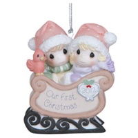Precious Moments Our First Christmas Together 2012 Figurine Precious Moments Our First Christmas Together 2012 Figurine