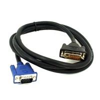 HDE DVI 24+5 (DVI-I) male to VGA male Cable - 1.5M HDE DVI 24+5 (DVI-I) male to VGA male Cable - 1.5M